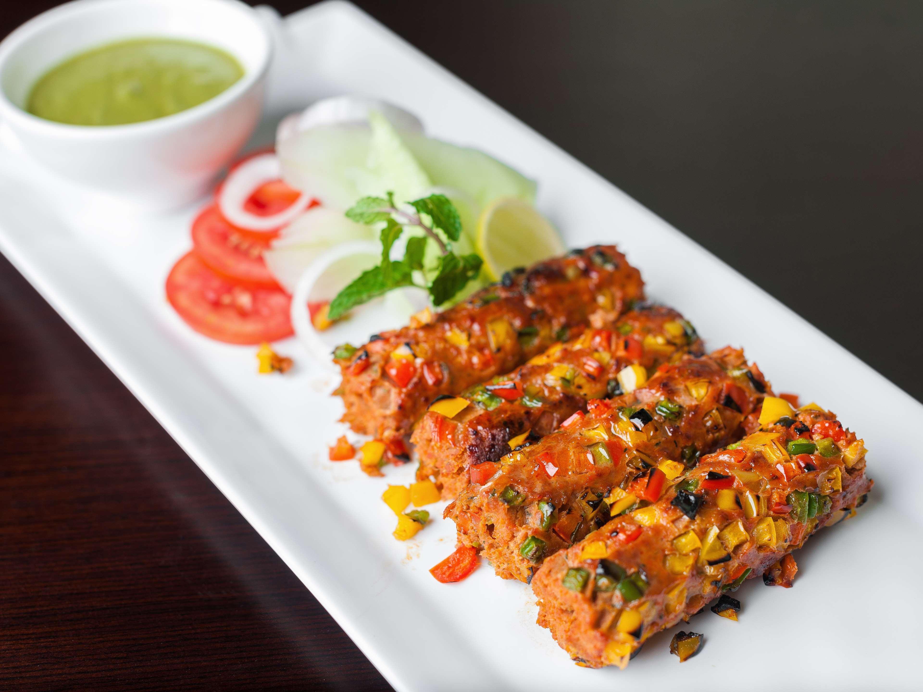 Hyatt Place Gurgaon Udyog Vihar Екстериор снимка Vegetable Seekh Kebab
